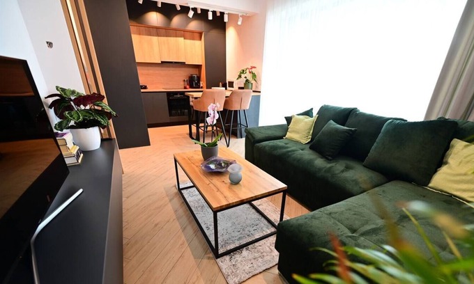 Sibiu Apartment | Nature Meets Comfort: 2-Room Apartment with Enchanting Garden