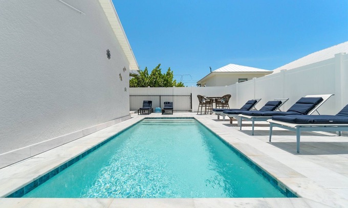 Naples Park House | NEW! Beach Home w/Saltwater Pool, Bike 2 Beach, BBQ