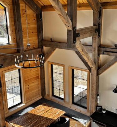 Plymouth Ski Chalet | New Construction, Post&Beam, 5 Acres