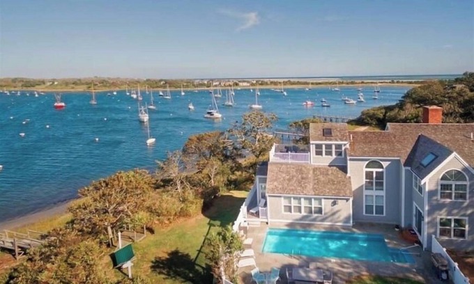 Chatham House | New for 2025! Lovely home with heated pool, dock and the best views! RPMS158