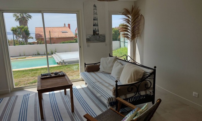 Le Pradet House | new house 50 m from the beach, swimming pool, air conditioning