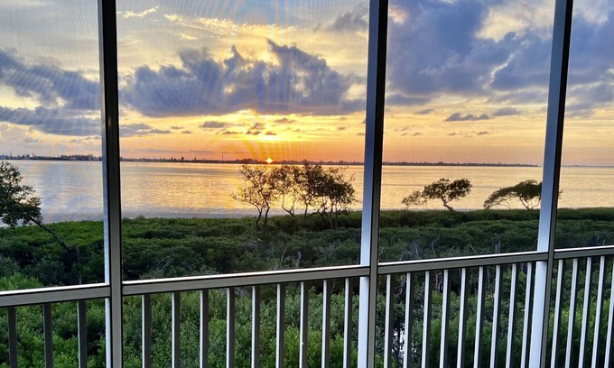 Whitney Beach Condo | NEW LISTING- Bayfront View of Amazing Sunsets over Anna Maria Island