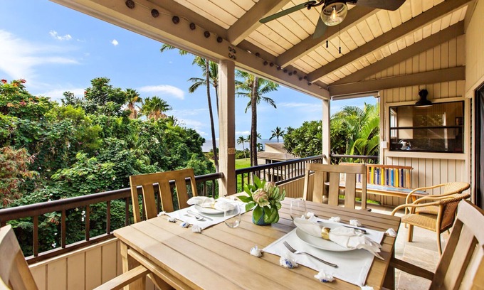 Wailea Condo | New Listing: Open layout with stunning views