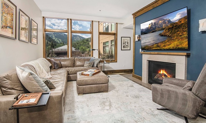 Avon Condo | New Listing! Riverfront Luxury Resort/Spa/Ski In-Ski Out Condo