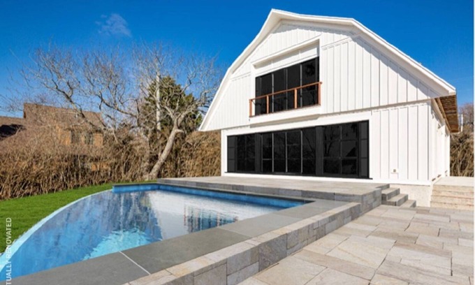 Montauk House | New Luxury Waterfront Modern Barn Style Home | Yearly or Seasonal Rental