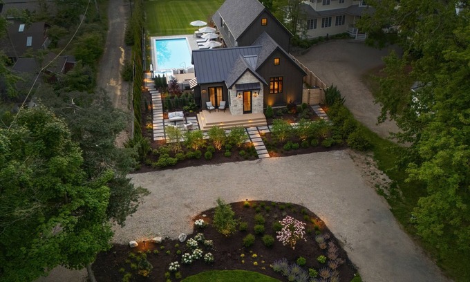 Union Pier House | Newly built luxury home with pool/hot tub and McKinley Beach access