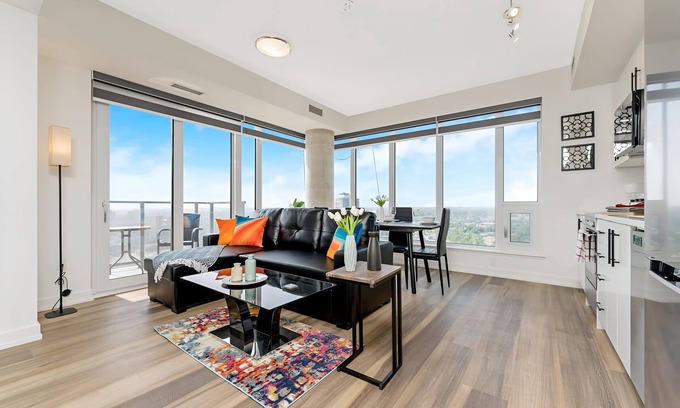 Kitchener Apartment | Newly Built Modern Condo with Stunning City Views