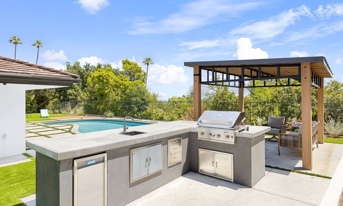 Tarzana House | Newly renovated & furnished Stunning Hilltop home with Pool