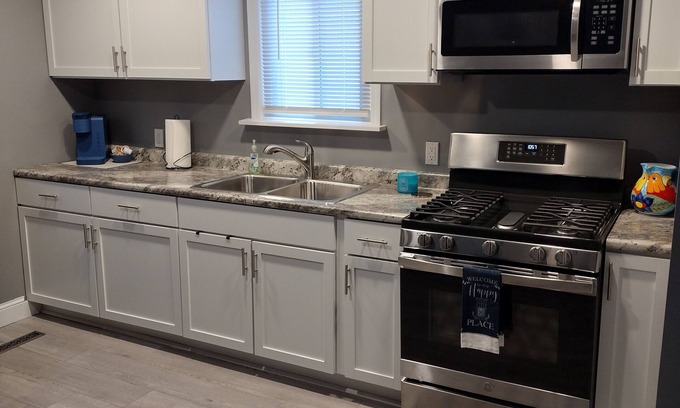 Bay City House | Newly renovated home 5 minutes from beach, dining and recreation