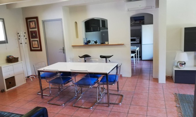 Biot Apartment | Nice air-conditioned apartment with terrace, 1 km from the village