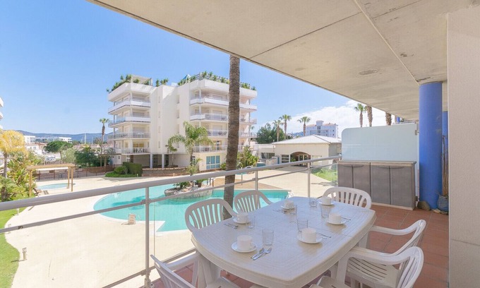 Santa Margarida Apartment | Nice flat with pool view av-73