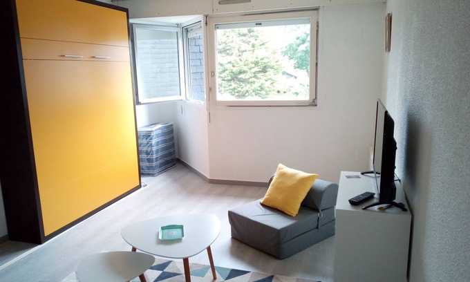 Carnac Apartment | Nice studio - 100 m from the large beach - Carnac plage - Port en dro