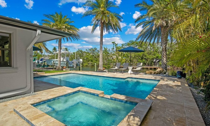 Anna Maria House | Nirvana:Pool & Hot Tub, Dock, On Canal with Gorgeous Water Views by Anna Maria Life Vacation Rentals