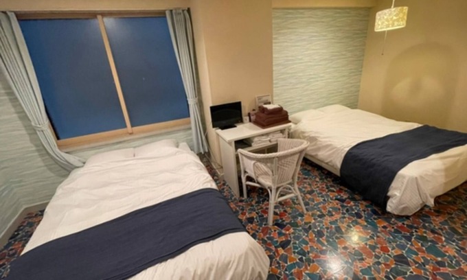 Kanazawa Hotel | Nonsmoking Design twin 2 double beds Room wi/Kanazawa Ishikawa