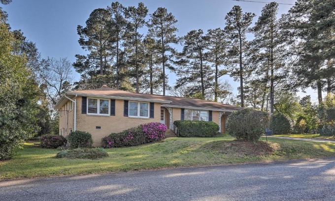 Belvedere House | North Augusta Hideaway with Yard in Quiet Area!