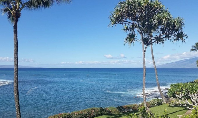 Napili Condo | NP B28 1BR gorgeous, private, Ocean front spot, full AC, well stocked