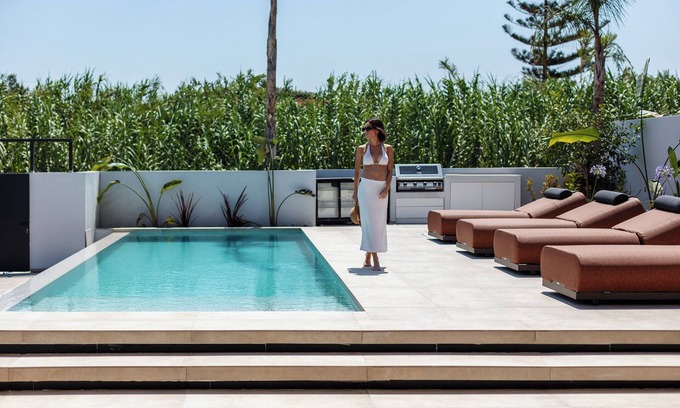 Kolymvari Villa | Nuera II: Modern 4BR Villa, 300m from the Beach