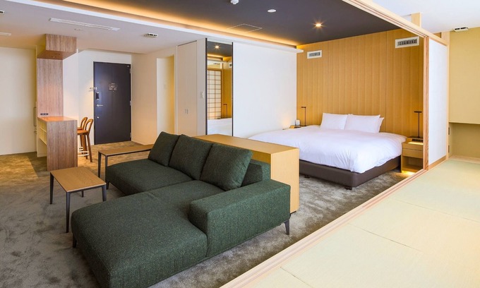 Karasuma Hotel | Observation bus with jacuzzi Premier Suite King Room without meals /Kyoto Kyōto