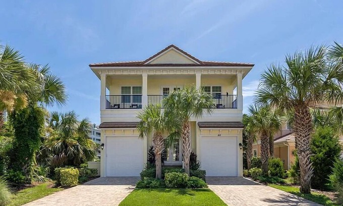 Palm Coast House | Ocean Front 5BR Villa Pet Friendly w/Pool