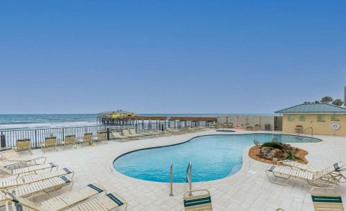 Daytona Beach Shores Apartment | Ocean Front Condo with Amazing Views! Sunglow Resort 402 by Brightwild