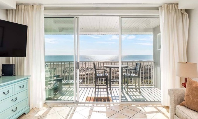 Tybee Island Condo | Ocean Song 333 | Condo with Beach Views, Resort!