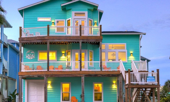 Sand Point House | Ocean views from two decks & beach boardwalk across the street