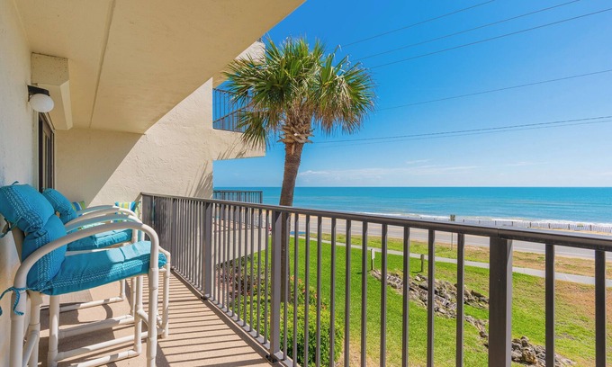 Ormond-by-the-Sea Condo | Ocean Watch Condo Oceanfront #216
