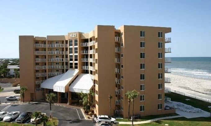 New Smyrna Beach Condo | Oceanfront 2 Bedroom with Beautiful Ocean Views! Oceania Plaza OB204
