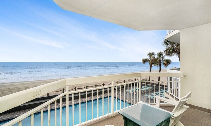 Garden City Condo | Oceanfront 2bed/2bath-Water's Edge Resort-111 Indoor/Outdoor Pool & Hot Tub