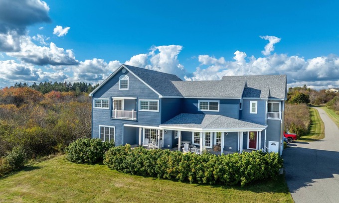 Lubec House | Oceanfront 5-bedroom house on 15 acres with 700 feet of private sandy beachfront