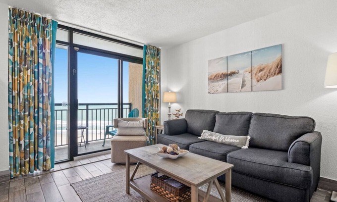 Windy Hill Condo | Oceanfront Balcony - Pools - Kitchen - Hot tubs