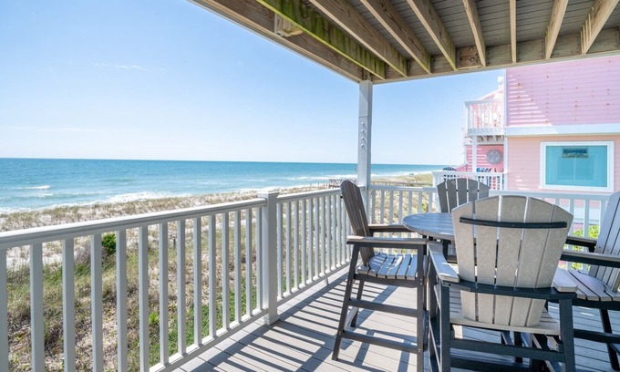 Kure Beach Condo | Oceanfront Condo with 3+ Pools - Ocean Dunes 205