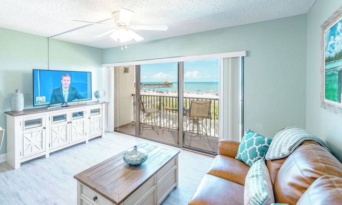 Cocoa Beach Condo | Oceanfront Escape Newly Renovated and Just Steps from the Pier