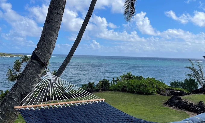 Hana House | Oceanfront Hana Bay Beach Cottage. 5-Minute Walk to Hana town & beaches!