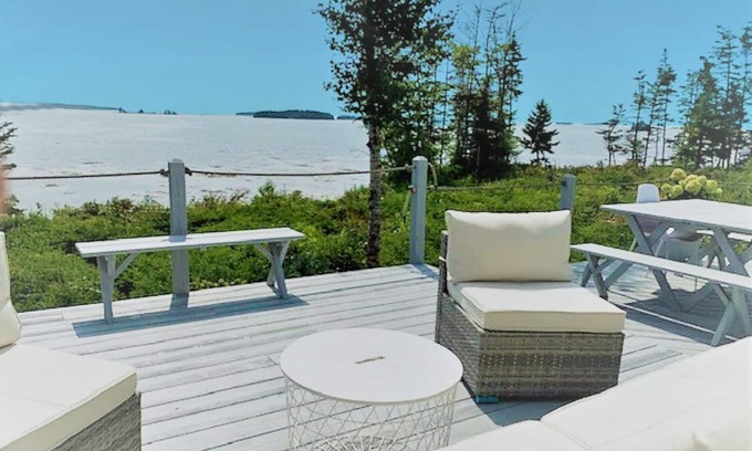 Addison House | Oceanfront Home on 5 Acres w/ Private Beach & Cove