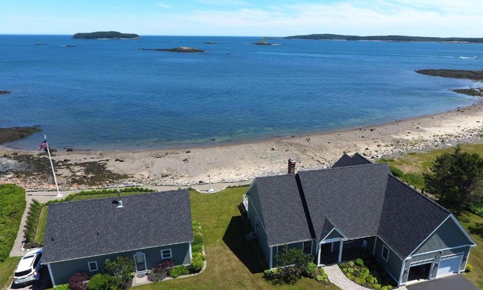 Jonesport House | Oceanfront Luxury Cottages - Rent BOTH Main and Guest Cottage in Jonesport, Maine
