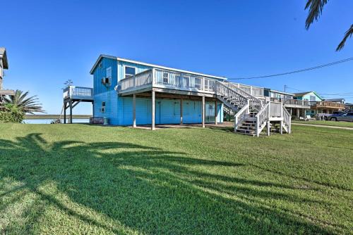 Cedar Lane House | Oceanfront Sargent Beach Home with Dock!