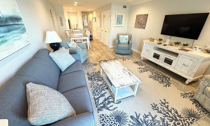 Crescent Beach Condo | Oceanfront townhouse, 2 bedroom, 2.5 baths.