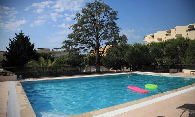 Cros-de-Cagnes Condo | Offre été ! Près Plage | Appart 8 + Accès Piscine