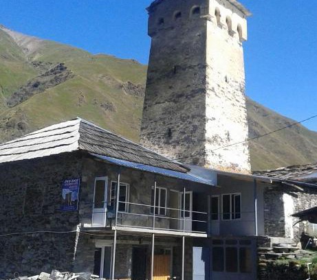 Ushguli House | Old Tower Guesthouse - kafe ushguli