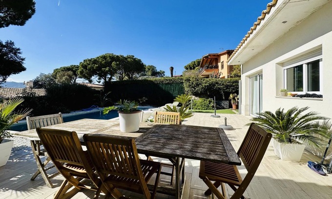 Santa Cristina de Aro Villa | Olivera CostaBravaSi - Pool, A/C, BBQ, views
