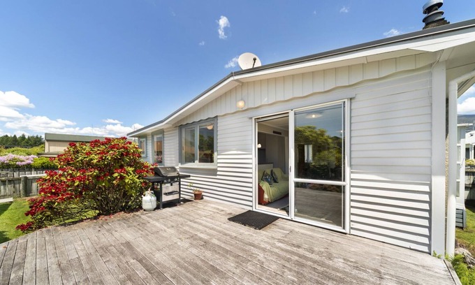 Turangi House | On the Fly at Kutai - Tūrangi Holiday Home