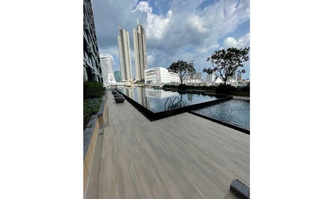 Khlong San Condo | One bedroom condo studio style near Iconsiam/BTS