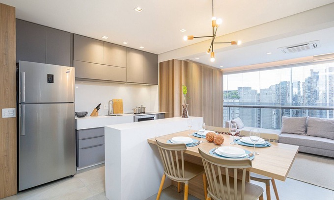 Vila Olimpia Apartment | One Eleven Home and Work By Helbor