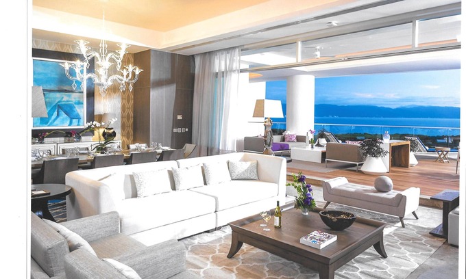 Nuevo Vallarta Apartment | Opulent 4-Bedroom 7,000ft2 Ste w/16 FREE Or Disc Golf Dec 27, 2025 - Jan 3, 2026