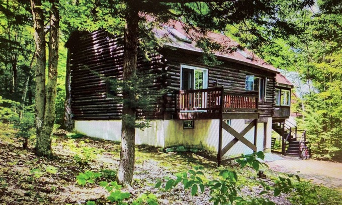 Center Ossipee House | Ossipee Log Cabin Connor Pond location, Hiking Bayle Mt. trail, fish,Ski enjoy.