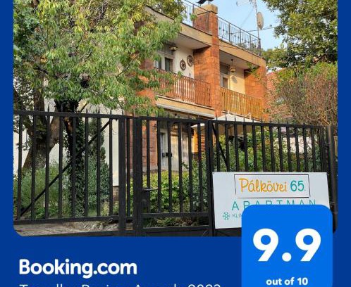 Palkove Apartment | Pálkövei 65. Apartman