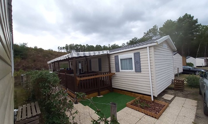 Saint-Julien-en-Born House | Panoramic mobile home 45m2