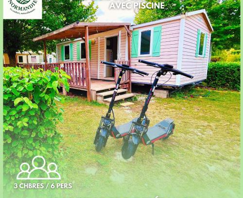 Ivry-la-Bataille Ski Chalet | Paris Eure Gestion - Mobilhome 6P proche étang et rivière