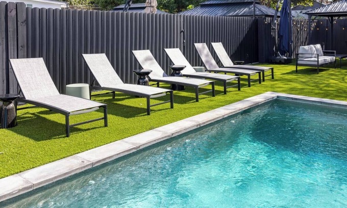 Buena Vista House | Parisian Luxe Home, Pool, Outdoor Living, Grill, Gated, Design District Miami